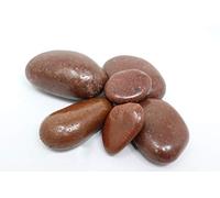 Aquagart Polished Pebbles Decorative Stones Red 20 kg Glossy Gravel 30-50 mm Large Pebbles River Pebbles Decorative