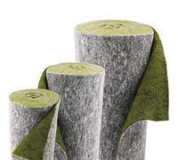 Aquagart Shore Mat for Ponds, 0.5 m Width, Pond Edge Fouling Mat & Slope Protection, PP Protection Cover for Pond Liner, Weather-Resistant Pond Banks Border Green