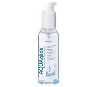 Joydivision AQUAglide Liquid 125ml Lubricant, Water-Based lubricating Gel & Extra Liquid, Compatible with Latex Condoms.