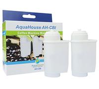 AquaHouse AH-CBI Water Filter Compatible with Siemens EQ Series Coffee Machine TZ70003, TCZ70003 and Compatible with Bosch 467873 (2-Pack)