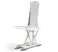 Aquajoy Value Bathlift - Lightweight Reclining Electric Bath Lift Chair for Elderly & Disabled, 140kg Capacity, Easy Transfer, Hygiene Aperture, Waterproof Handset (No Covers)