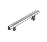 AQUALAVOS Bar Handle Shower Door Handles Stainless Steel Chrome Look