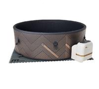 Aqualine Mspa Frame Mono-Eco Round Dwf Bubble Spa - 6 Bathers, Eco Package, Uvc+, Without Ozone, Ce All Year Round Use Indoor-Outd