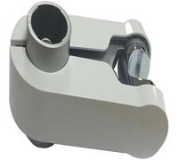 Aqualisa 910599 Pinch Grip Sliding Shower Handset Holder, Half White, 25mm