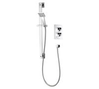 Aqualisa AQ Shower | Chrome | Brass/chrome plated/plastic/zinc/stainless steel | 130mm x 640mm x 60.5mm