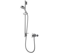 Aqualisa ASP001EA Exposed Mixer Shower with Adjustable Head, White