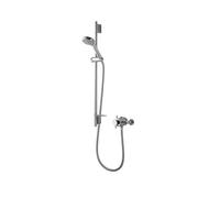 Aqualisa Aspire Dl Exposed Valve With Slide Rail Kit - Chrome