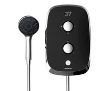9.5kW Aqualisa eMOTION Black Electric Shower