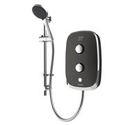 Aqualisa e-Motion Space Grey Electric Shower Digital Display 3 Spray Patterns 8.5KW