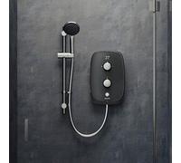 Aqualisa Emerge Electric Shower - 9.5Kw Space Grey Mefn32