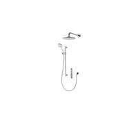 Aqualisa I system Smart Concealed Digital Shower Kit With Ceiling Shower Head - Gravity Pumped - Chrome