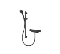 Aqualisa Md220S.mb Midas Thermostatic Mixer Shower With Adjustable Head - Matt Black
