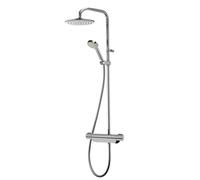 Aqualisa Md220Sc Midas 220 Thermostatic Safe Touch Column Mixer Shower Chrome