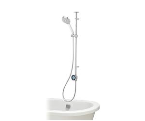 Aqualisa OPQ.A2.EV.DVBTX.23 Optic Q Smart Shower Exposed with Bath Fill - for Gravity Pumped Systems
