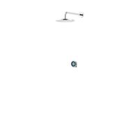 Aqualisa Optic Q Concealed Valve Hp/combi Wall Fed Smart Digital 3-Spray Pattern Shower With Fixed Head