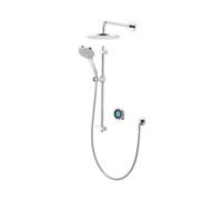 Aqualisa Optic Q Concealed Valve Hp/combi Wall Fed Smart Digital Mixer 3-Spray Pattern Shower Fixed Head