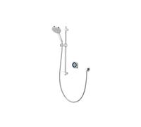 Aqualisa Optic Q Smart Digital Shower, Adjustable Head, Concealed | Adjustable Shower Head, Digital Display, App Controlled, Personalised Profiles, For Gravity Pump Systems, 5 Year Guarantee