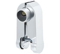 Aqualisa Pinch Grip sliding handset holder - 25mm - Satin Chrome
