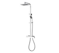 Aqualisa Sierra Chrome Effect Manual Mixer Multi Head Shower With 2 Heads & 1.5M Hose Length