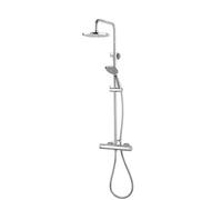 Aqualisa Sierra Chrome Effect Rear Fed Mixer Shower With 2 Heads & 1500M Hose Length