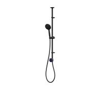 Aqualisa Smart Glo Glomb.a1.ev.23 Single Outlet Smart Shower With Riser Rail Exposed High Pressure Combi Matt Black