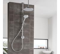 Aqualisa Unity Q Digital Shower Dual Exposed 250mm Drencher High Pressure/Combi