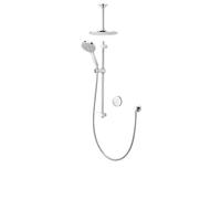 Aqualisa Unity Q Smart Shower, Concealed, Adjustable & Ceiling Fixed Heads