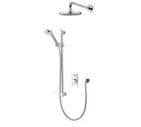 Aqualisa Visage Q Concealed Valve Hp/combi Wall Fed Smart Digital 4-Spray Pattern Shower With Adjustable & Fixed Heads