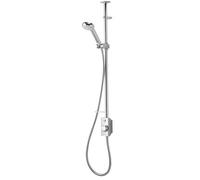 Aqualisa Visage Smart Chrome Effect Ceiling Fed Low Pressure Digital Exposed Valve Adjustable Gravity-Pumped Shower