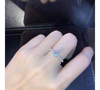 AQUALITYS Trendy Crystal Engagement Design Rings For Women White elegant rings Female Wedding Bridal Jewelry Gift