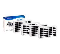 Aqualogis | 4-pack Antibacterial Air Filter for Refrigerator Whirlpool, Indesit, IKEA, KitchenAid, Hotpoint - Compatible with Microbn ANT001, ANT-001,