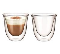 Aqualogis Double Walled Thermo Glass for Cappuccino, Latte - Cremona Set of 2 (165ml)