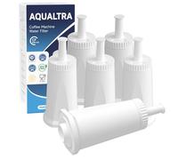 AQUALTRA Coffee Machine Water Filter Compatible with SES875, SES008, SES810, SES878, SES008WHT0NEU1, SES880/920/980/990/500, BES Series, 6 Pack