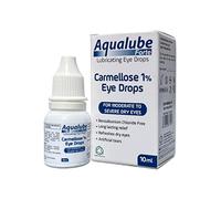 Aqualube Forte Lubricating Eye Drops for Moderate to Severe Dry Eyes with 1% Carmellose, Refreshes Dry Eyes and Long Lasting Relief Eye Drops (10ml - Pack of 1)