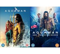 Aquaman 1-2 Collection DVD - Aquaman DVD - Aquaman and the Lost Kingdom DVD - DC Aquaman 2 Movie Collection DVD