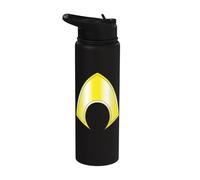 Aquaman Atlantis Logo Stainless Steel Insulated Water Bottle