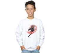 Aquaman Black Manta Flash Sweatshirt DC Comics White 9 Years