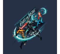 Aquaman Fight for Justice Sweatshirt - Navy - XXL