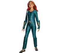 Deluxe Mera Costume Aquaman Green 3-4 Years