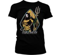 Aquaman Girly Tee Damen T-Shirt Black