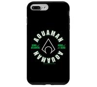 Aquaman King of Atlantis Hero of the Seas Logo Circle Case for iPhone 7 Plus/8 Plus