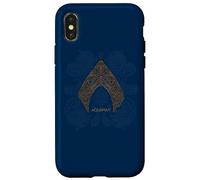 Aquaman Movie Aqua Paisley Case for iPhone X/XS