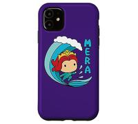 Aquaman Movie Chibi Mera and Mermaid Wave Case for iPhone 11