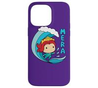 Aquaman Movie Chibi Mera and Mermaid Wave Case for iPhone 14 Pro Max
