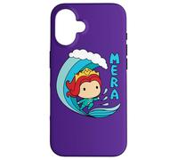 Aquaman Movie Chibi Mera and Mermaid Wave Case for iPhone 16