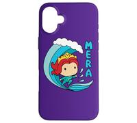 Aquaman Movie Chibi Mera and Mermaid Wave Case for iPhone 16 Plus