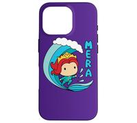 Aquaman Movie Chibi Mera and Mermaid Wave Case for iPhone 16 Pro