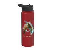 Aquaman Movie Water Shield Stainless Steel Insulated Water Bottle