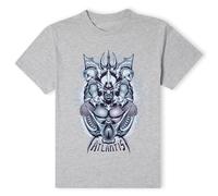 Aquaman Official Movie Atlantis Seven Kingdoms T-Shirt - Grey | Size: XL Aquaman Grey XL