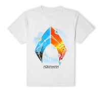 Aquaman Official Movie Back to the Beach T-Shirt - White | Size: Small Aquaman White S
